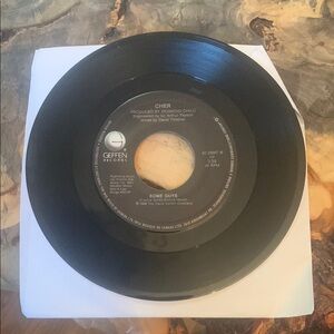 💥3/$20 Vintage Cher Vinyl Record 45 RPM